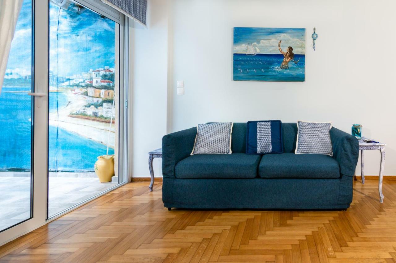 Coastal Apartment Palaio Faliro Athena Bagian luar foto