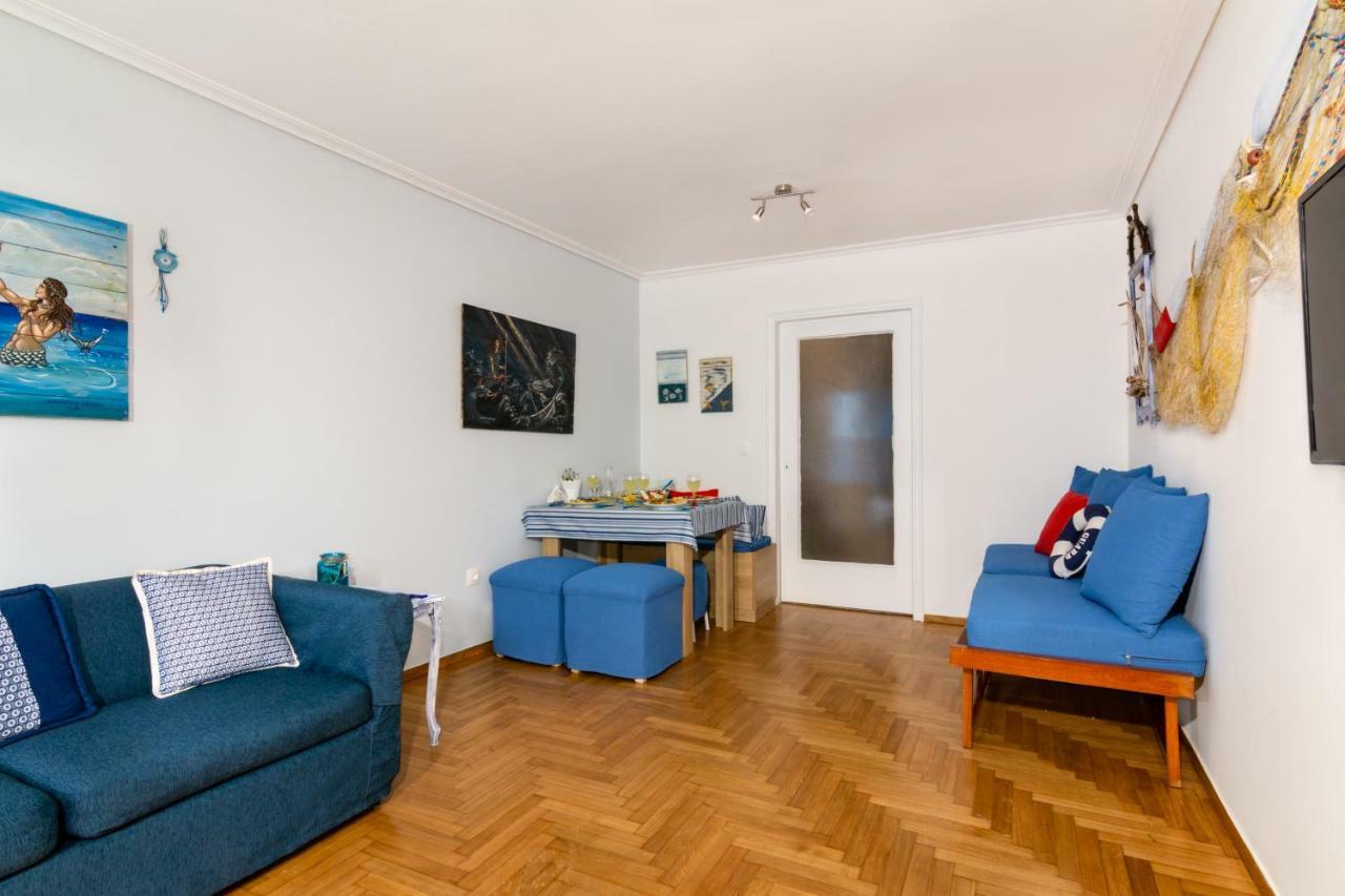 Coastal Apartment Palaio Faliro Athena Bagian luar foto