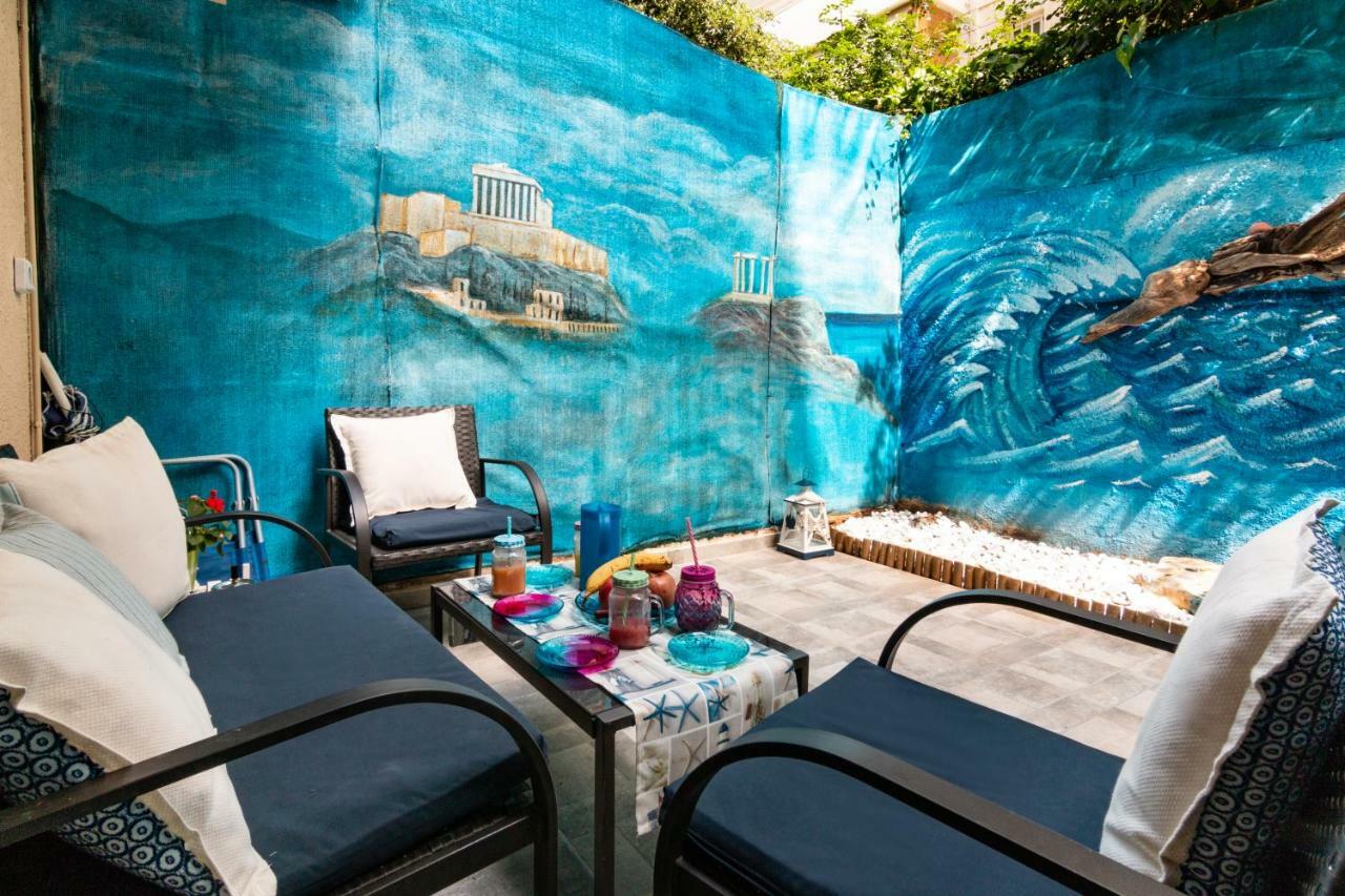 Coastal Apartment Palaio Faliro Athena Bagian luar foto