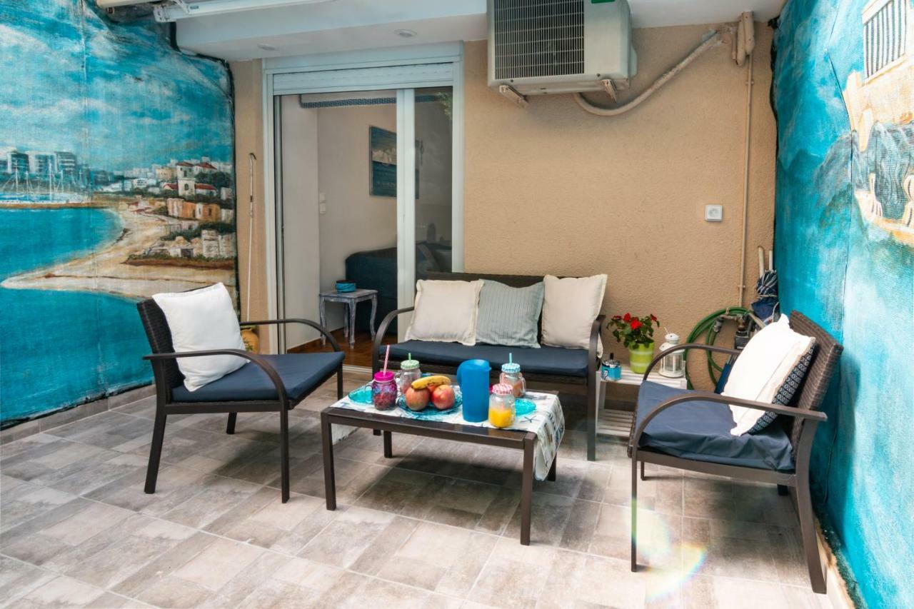 Coastal Apartment Palaio Faliro Athena Bagian luar foto